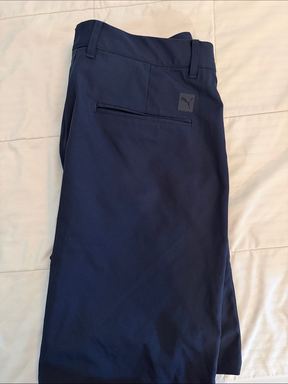 Puma Navy Blue Athletic Shorts